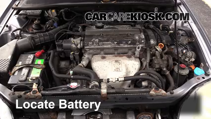 2000 Honda Prelude 2.2L 4 Cyl. Battery Replace